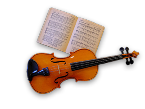 Geige und Noten