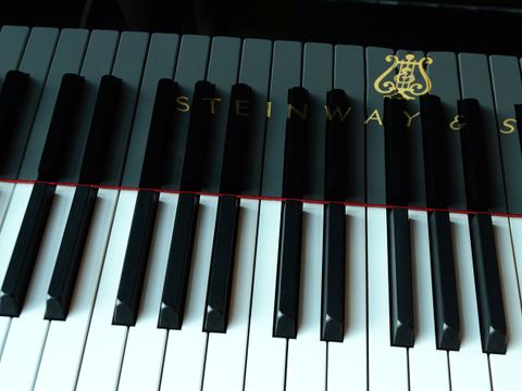 Tastatur des Steinwayflügels