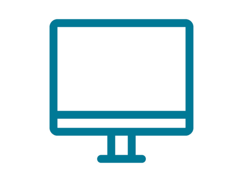 Icon Computerbildschirm