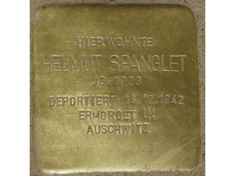 Stolperstein Helmut Spanglet