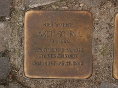 Stolperstein Jakob Schmul