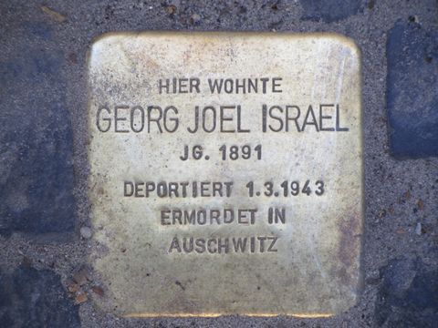 Stolperstein Georg Joel Israel