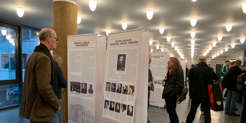 Eröffnung der Ausstellung zu Gustav Landauer
