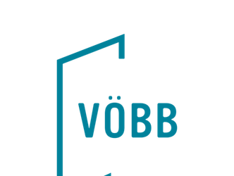 neues Voebb-Logo azur