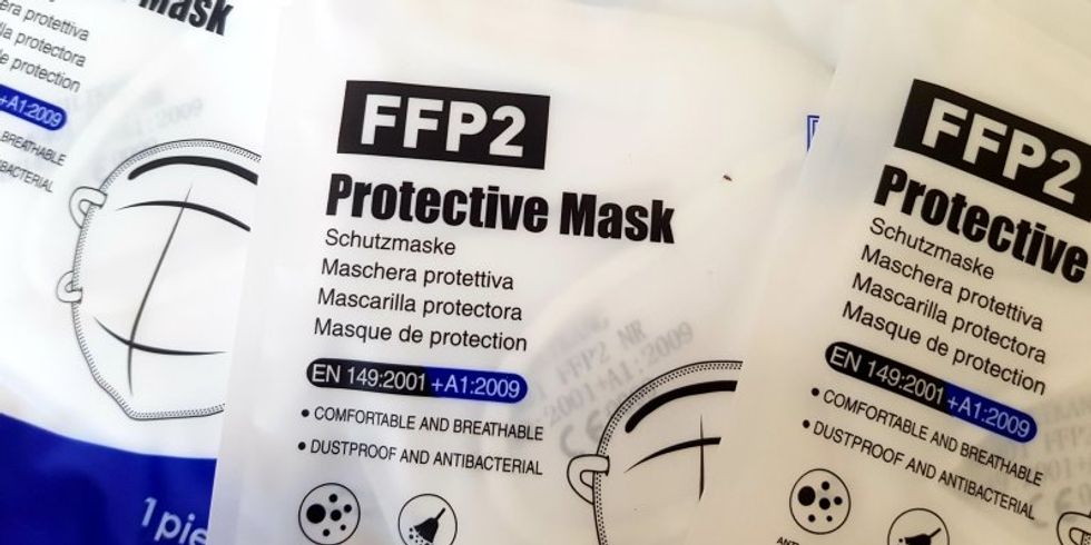 Ausgabe von kostenlosen FFP2-Masken 