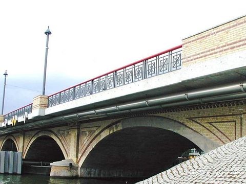 Südseite der Lange Brücke, August 2020