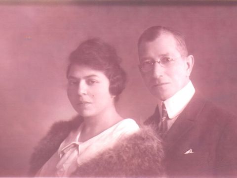 Wilhelm und Erna Flanter, Foto:Privatarchiv Susanne Kenton
