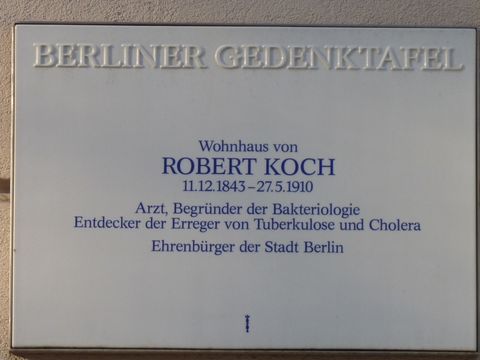 Gedenktafel für Robert Koch, 4.3.2011, Foto: KHMM