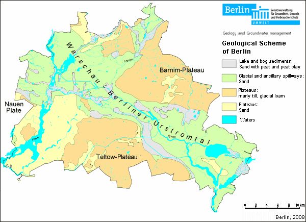 Enlarge photo: Fig. 3: Geological Scheme of Berlin
