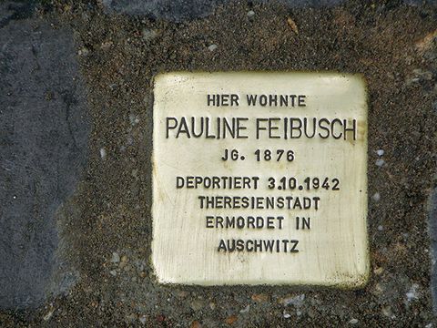 Stolperstein für Pauline Freibusch