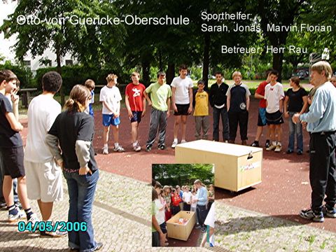 Die Sportkiste an der Otto-von-Guericke-Schule