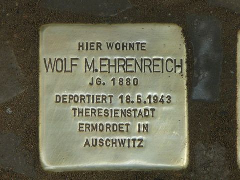 Stolperstein für Wolf M. Ehrenreich