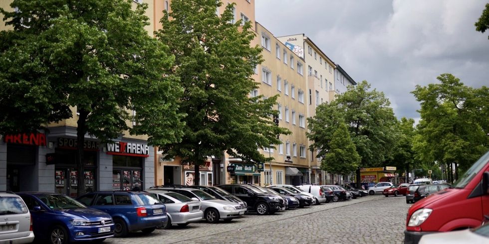 Parkplatz Stuttgarter Platz soll neu beplant werden.