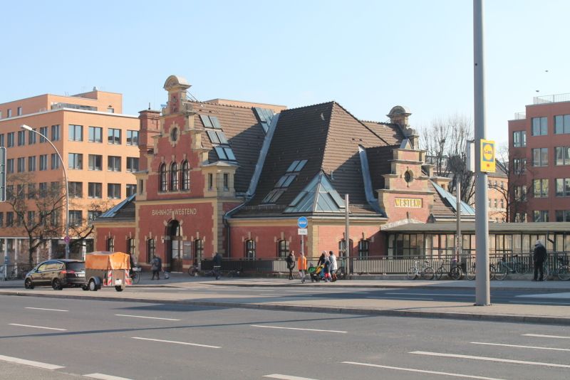 S-Bahnhof Westend, Kiezspaziergang 13.2.2016