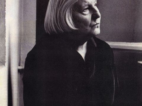 Johanna Moosdorf 1993 im Alter von 82 Jahren, Copyright: Bettina Flitner