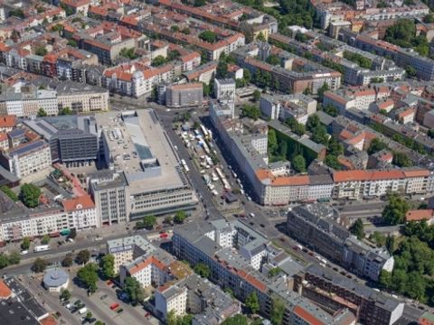 Bildvergrößerung: Luftbild des Hermannplatzes