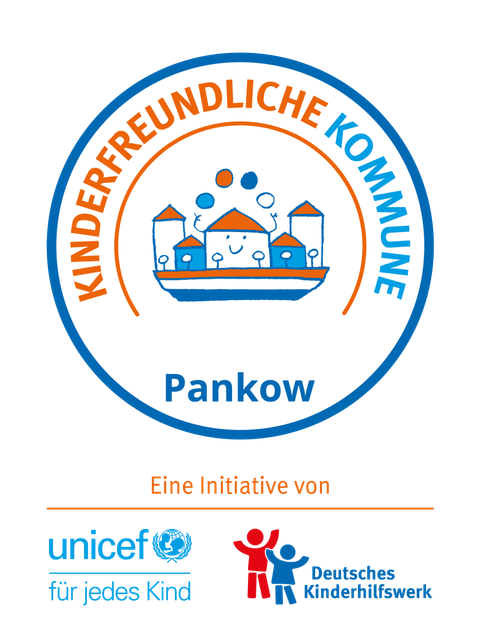 Siegel der Kinderfreundlichen Kommune Pankow von Berlin