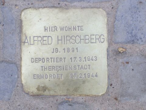 Stolperstein Alfred Hirschberg