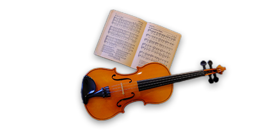 Geige und Noten
