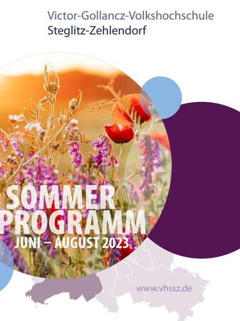 Titelbild Sommerprogramm 2023 VHSSZ 