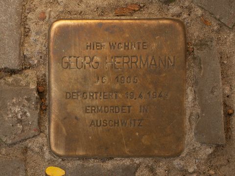 Stolperstein Georg Herrmann