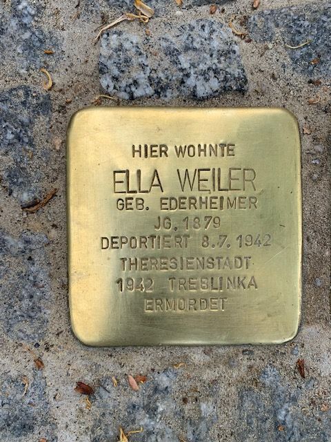 Stolperstein Ella Weiler