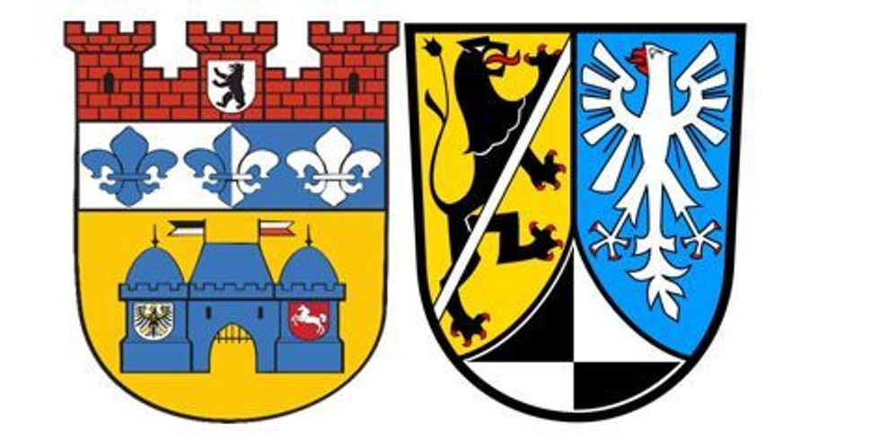 Wappen Charlottnebrug-Wilmersdorf und Kulmbach