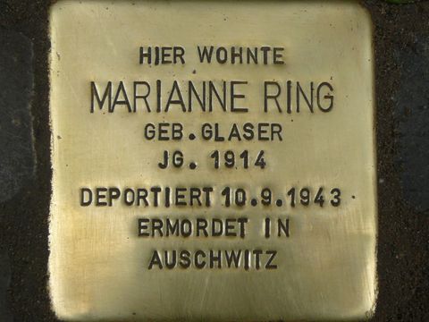 Stolperstein Marianne Ring