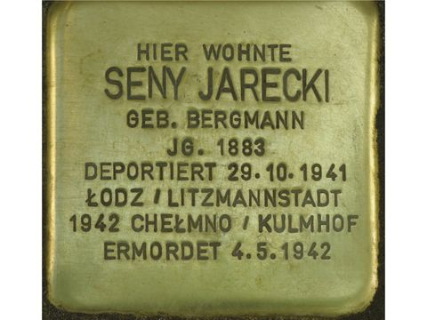 Stolperstein Seny Jarecki