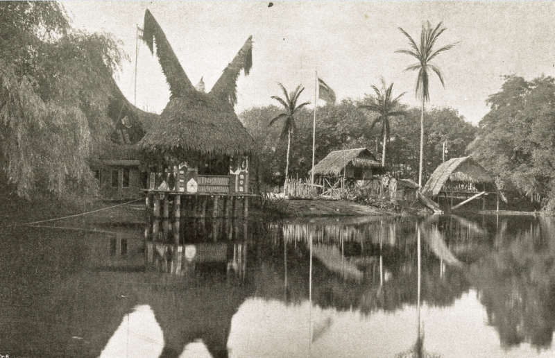 Bildvergrößerung: historisches Bild vom Karpfenteich aus dem Jahren 1896