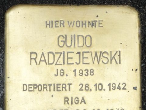 Stolperstein Guido Radziejewski