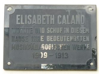 Gedenktafel für Elisabeth Calland, 20.6.2014