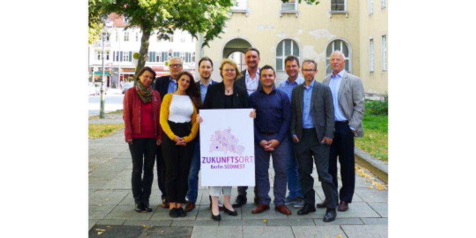 Team der Wirtschaftsförderung und Regionalmanagement Berlin SÜDWEST
