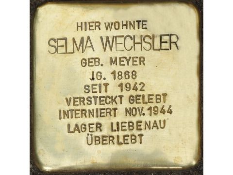 Stolperstein Selma Wechsler