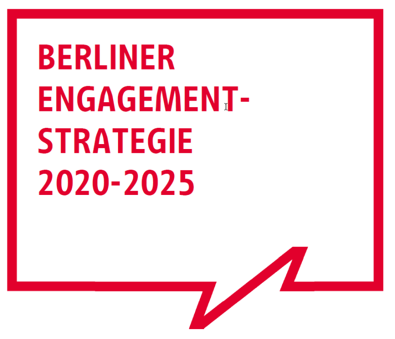 Logo Berliner Engagementstrategie 2020-2025