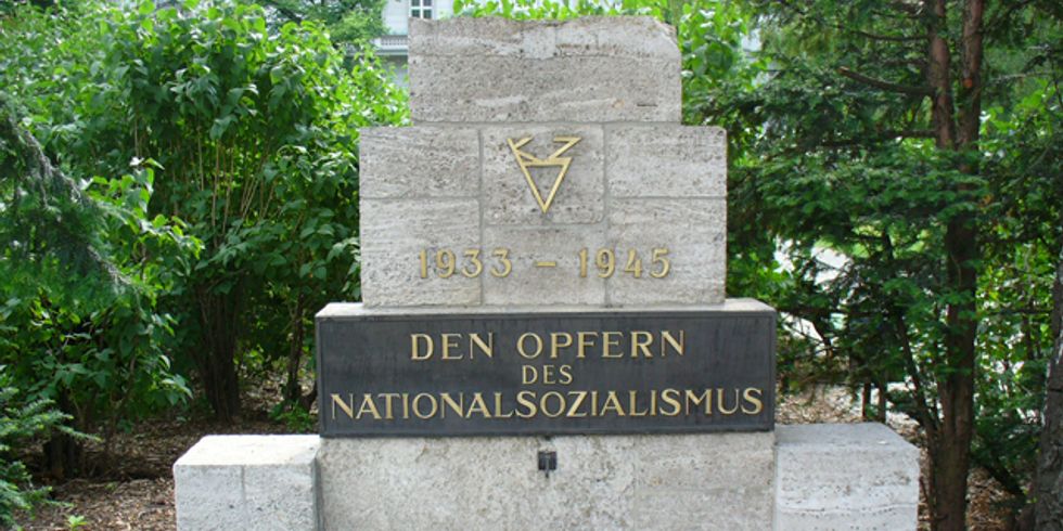 Gedenkstein für die Opfer des Nationalsozialismus, 29.5.2007, Foto: KHMM