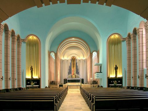 Blick zum Altar, 2007 (rekonstruierte Raumfassung)