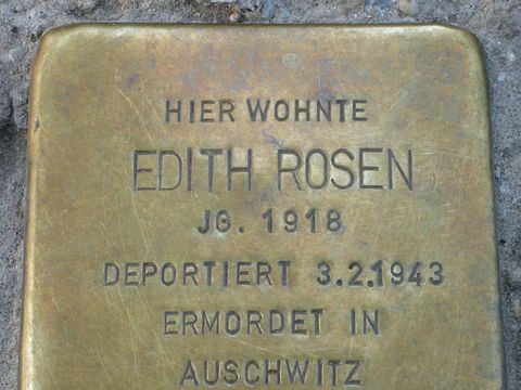 Stolperstein Edith Rosen