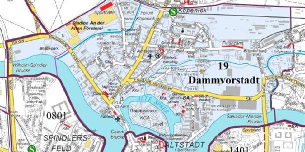 19 Dammvorstadt - Bezirksregion