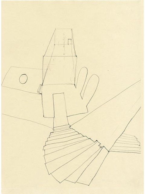 Bildvergrößerung: Barbara Camilla Tucholski, Albertina, 3.11.2000 Bleistift auf Papier, 32 x 24 cm