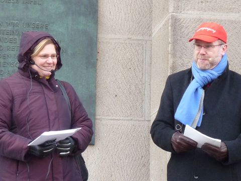 Angelika Schöttler und Reinhard Naumann, 8.12.2012, Foto: KHMM