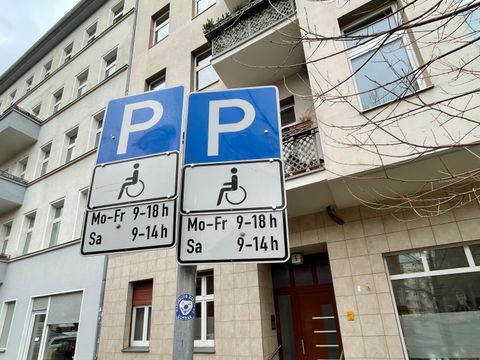 Parken für Menschen mit Behinderungen 