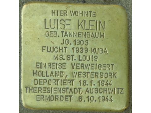 Stolperstein Luise Klein 