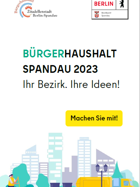 Flyer Bürgerhaushalt 2023