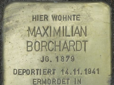 Stolperstein Maximilian Borchardt