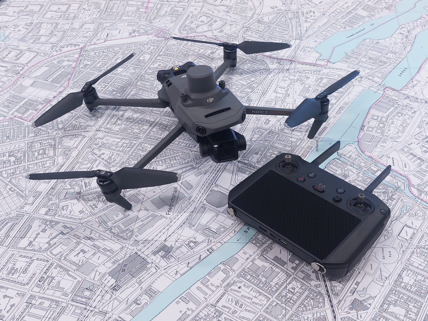 Bildvergrößerung: Drohne des Fachbereiches Vermessung