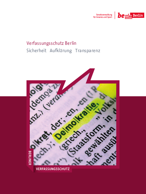 Publikation Verfassungsschutz Berlin