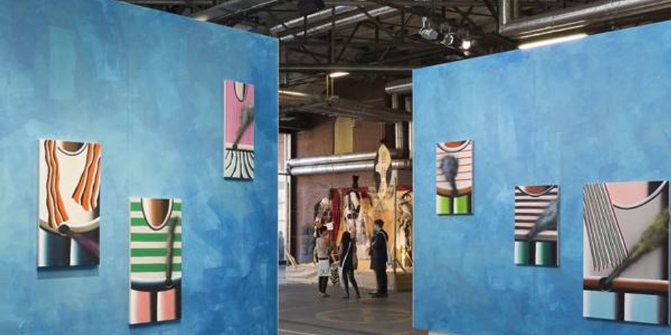Ausstellungsansicht: abc art berlin contemporary 2016, Messe, Sprüht Magers, Andreas Schulze