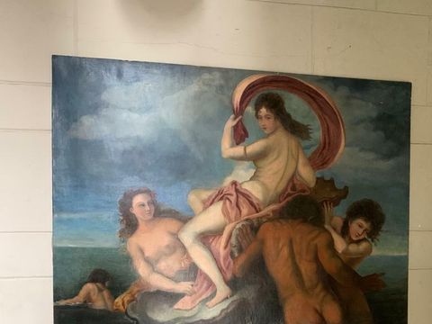 Geburt der Venus im Stil Arnold Boecklin