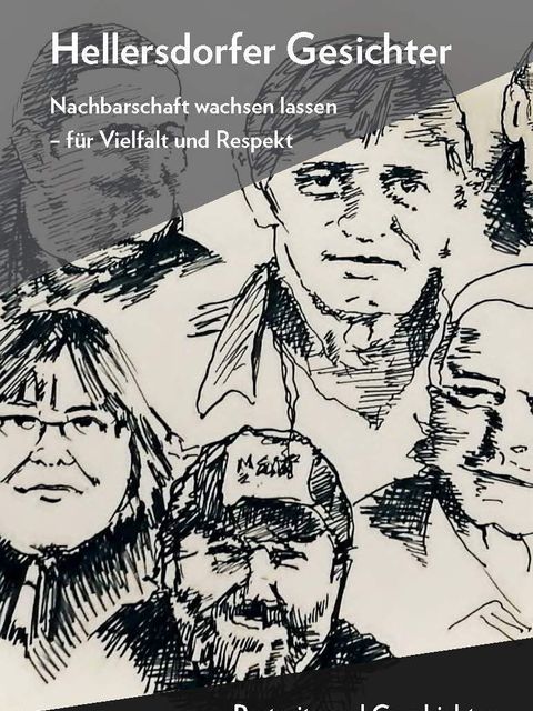 Titelblatt der Broschüre „Hellersdorfer Gesichter“